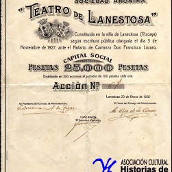 07-Lanestosa - Accion del Teatro de Lanestosa de 1928